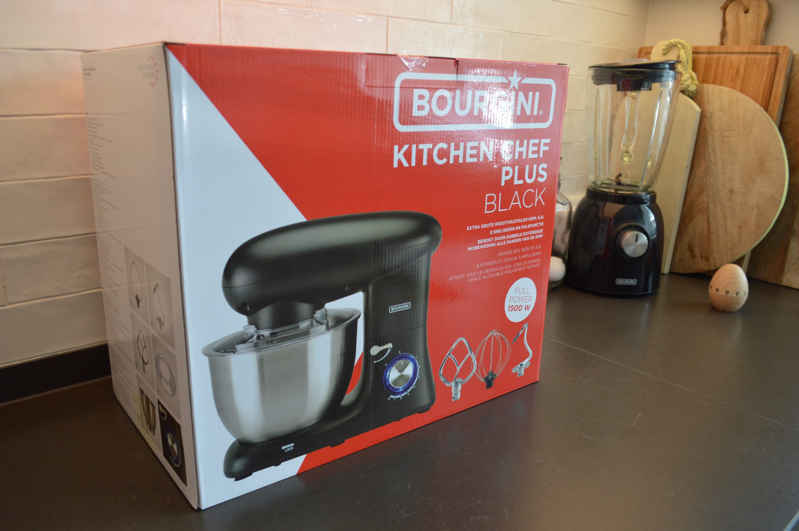 Prik suiker Ijdelheid Review: Bourgini Kitchen Chef Plus 5.5L Zwart – Just for Koks.nl